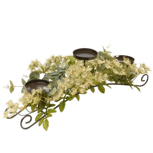 National Tree Company 25 in. Dill Blossom Candle Holder