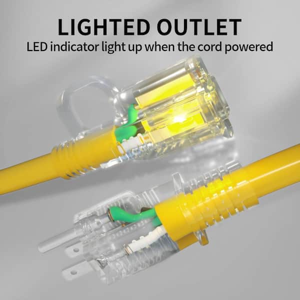 200 ft. 1875W 12-Gauge 1-Conductor SJTW Heavy Duty Outdoor