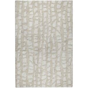 Abstract Writng Addison Rugs Dream Shag Premium Machine Washable Abstract ADS754 Beige ...