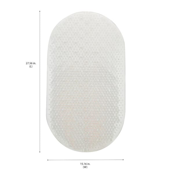 Stylish White Marble Stone Mat with 4 Non-slip Legs for Counter