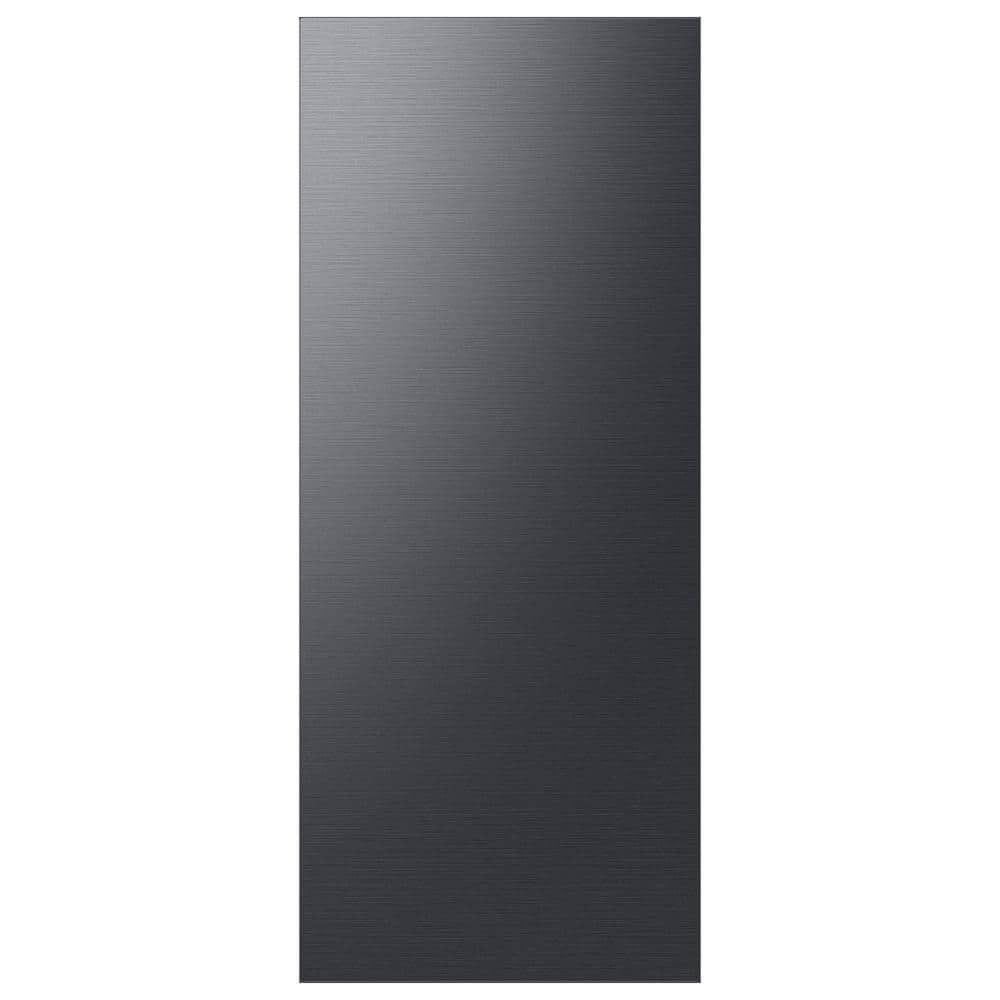 Samsung - Bespoke 3-Door French Door Refrigerator panel - Top Panel - Matte Black