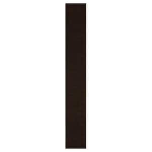 All Purpose Wide Wale Mocha 2 ft. x 24 ft. Indoor/Outdoor Commercial Mat