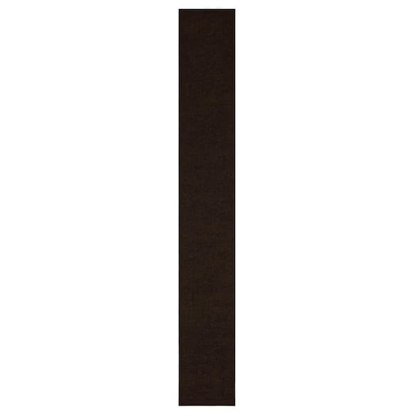 All Purpose Wide Wale Mocha 2 ft. x 24 ft. Indoor/Outdoor Commercial Mat
