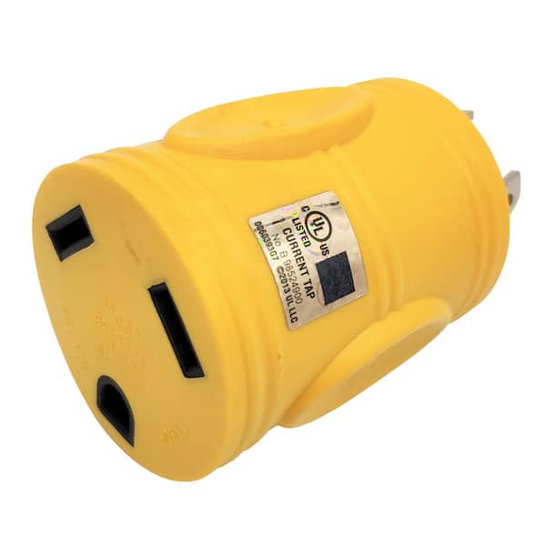 Pass Seymour L5-30P 125V 30a Yellow Twist Lock Generator RV Plug L530P L530 USA 