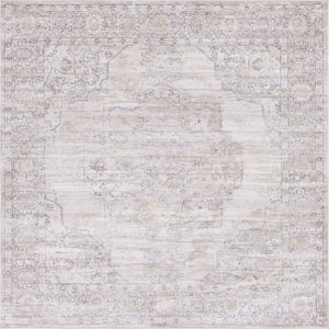 Portland Canby Ivory/Beige 8 ft. x 8 ft. Square Area Rug