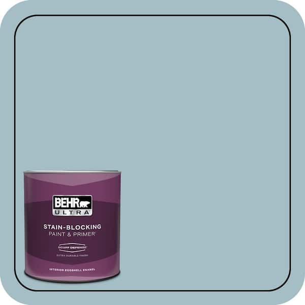 BEHR ULTRA 1 qt. #PPU13-11 Clear Vista Extra Durable Eggshell Enamel Interior Paint & Primer
