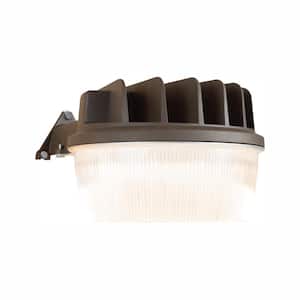 30-Watt Bronze Outdoor Integrated LED Dusk to Dawn Security Area Light with Integral Photocontrol Sensor
