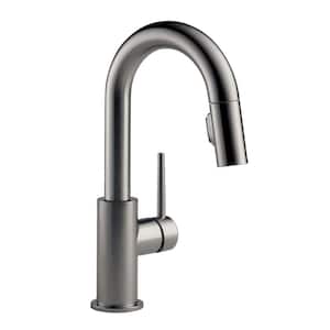 Trinsic Single-Handle Bar Faucet in Black Stainless