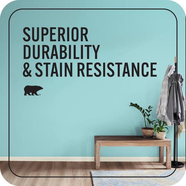 BEHR MARQUEE #M460-3 Big Surf One-Coat Hide Eggshell Enamel