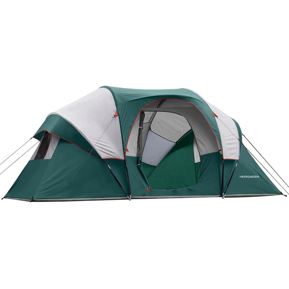 13.97 ft. x 6.13 ft. 10 Person Camping Tent Portable Easy Set Up Family Ten