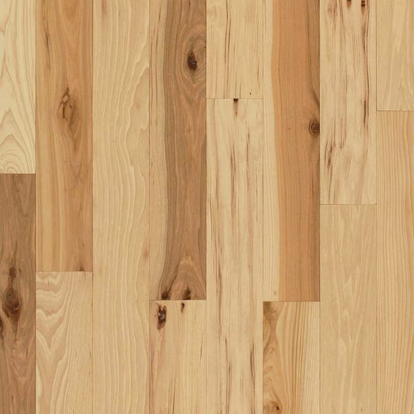 Bruce Take Home Sample - Hickory Rustic Natural Solid Hardwood Flooring - 5 in. x 7 in.