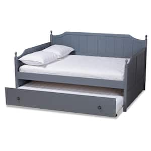 Millie Grey Full Daybed with Trundlle