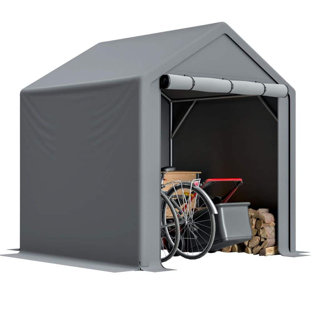 6 ft. W x 6 ft. D Gray Outdoor Resin Shed(36 sq. ft. ) price history on PriceWatchPro