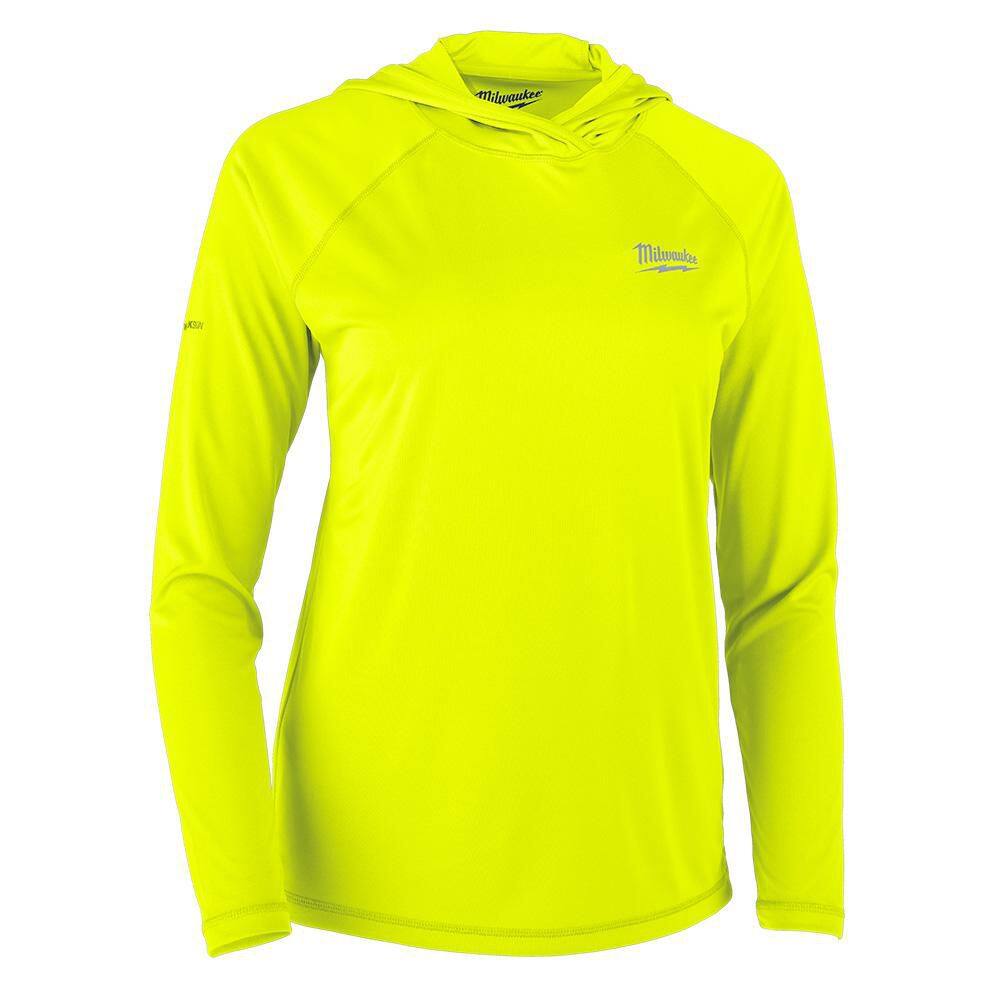 Women's Medium Yellow WORKSKIN Hooded Sun Shirt price history on PriceWatchPro
