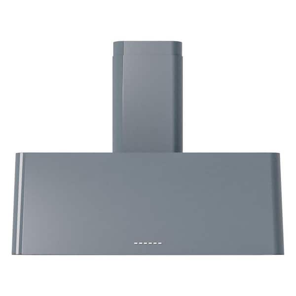 UAG36BG Nostalgie II 36 in. Ducted Wall Mount Range Hood with 850 CFM, 3-Speed Plus Intensive, in Blue Grey