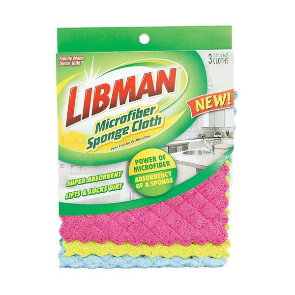 Libman Microfiber Sponge Cloth 