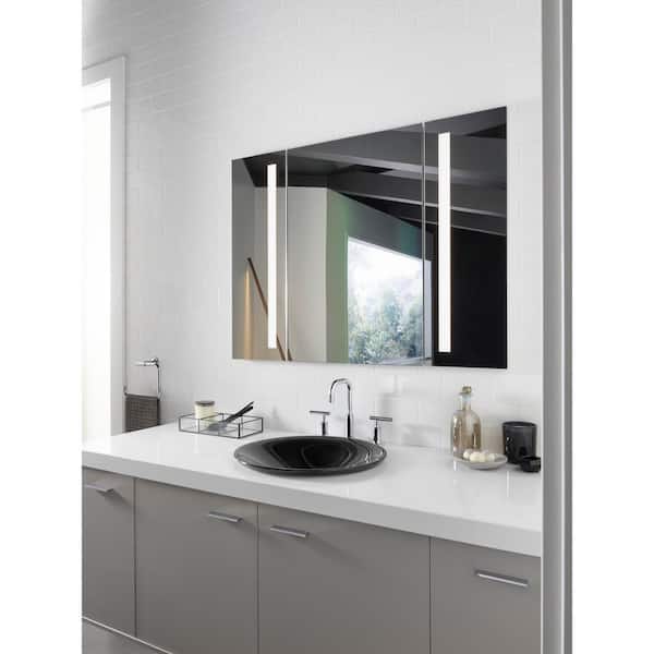 KOHLER Verdera 40 in. W x 30 in. H Recessed Lighted Medicine Cabinet
