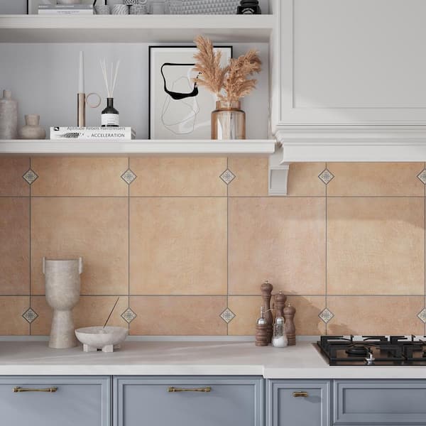 Terralis 2 in. x 2 in. Matte Terracotta Porcelain Square Wall and Floor Tile (0.86 sq ft/case) (50 Pack)