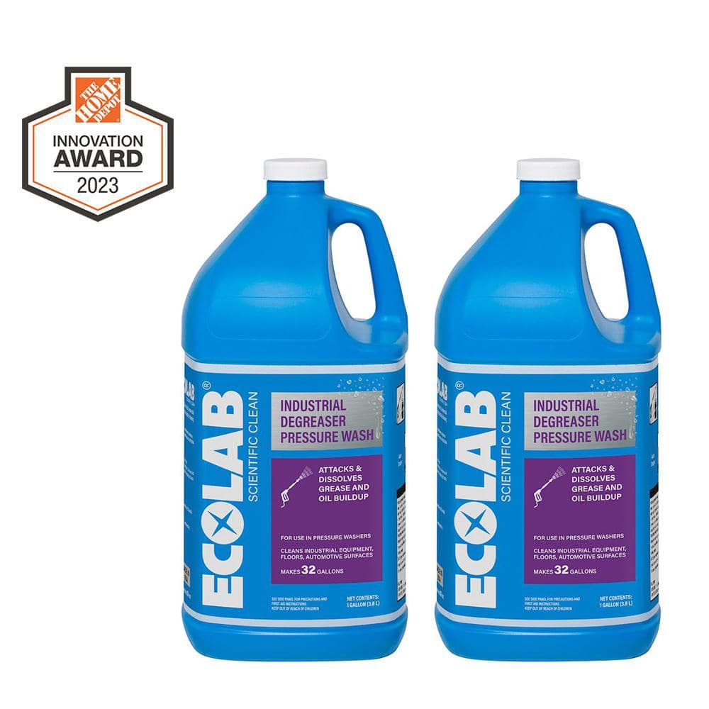 1 Gal. Industrial Degreaser Pressure Wash Concentrate, Advanced clean for C