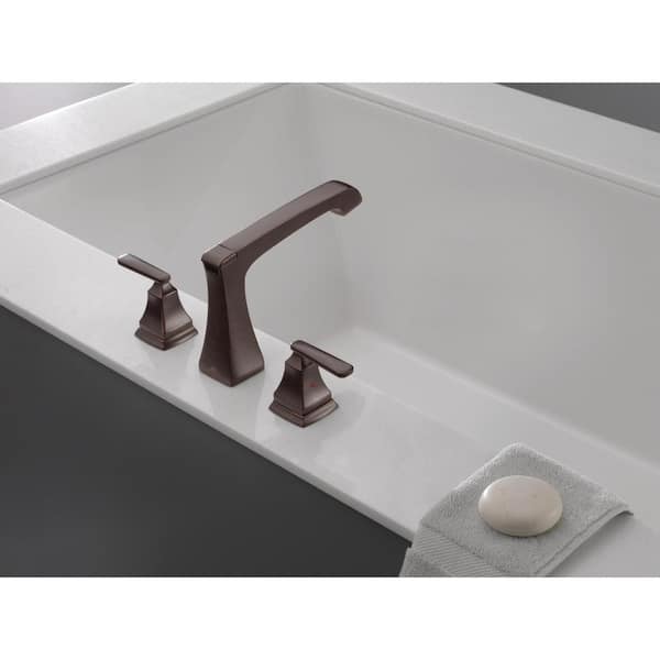 Delta Ashlyn 2-Handle Deck-Mount Roman Tub Faucet Trim Kit in