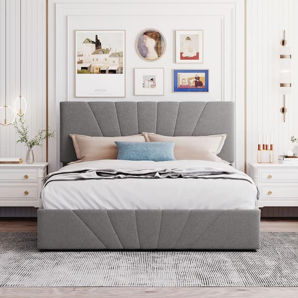 Modern Design Comforter Bedding Queen King Size Leather Bed Bedroom Set -  China Murphy Bed, Bed Frame