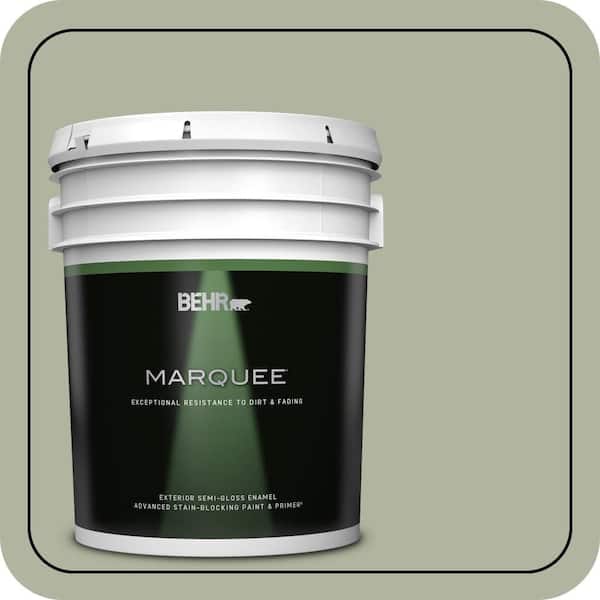 BEHR MARQUEE 5 gal. #PPU11-09 Environmental Semi-Gloss Enamel Exterior Paint & Primer
