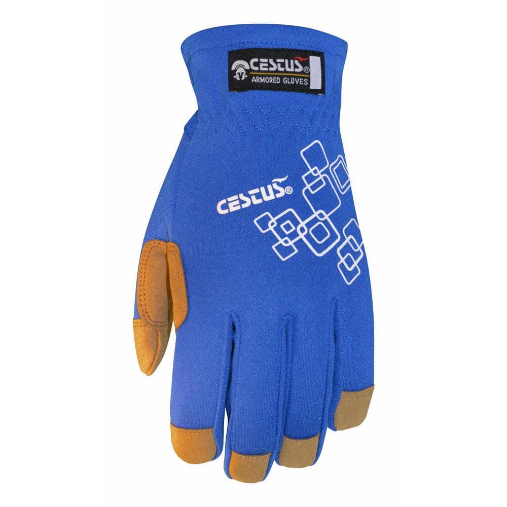 Medium Blue GenU EZ-Fit Gloves