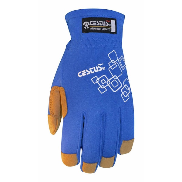 Unbranded Medium Blue GenU EZ-Fit Gloves