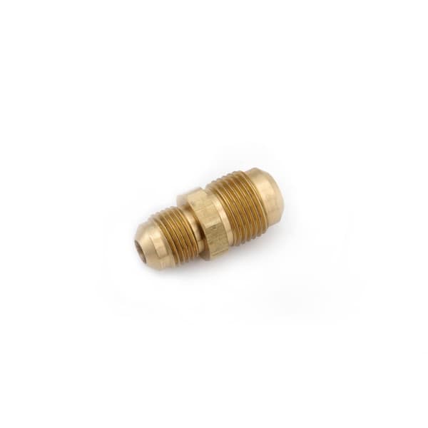 Anderson Metals 1/2 in. Flare x 3/8 in. Flare Brass Union (10-Bag)