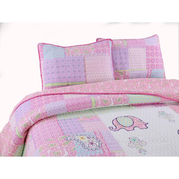 Cotton Embroidered, Children’s Twin Bed Comforter Sets