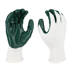 Men's Large Nitrile Dipped Gloves (3-Pack)