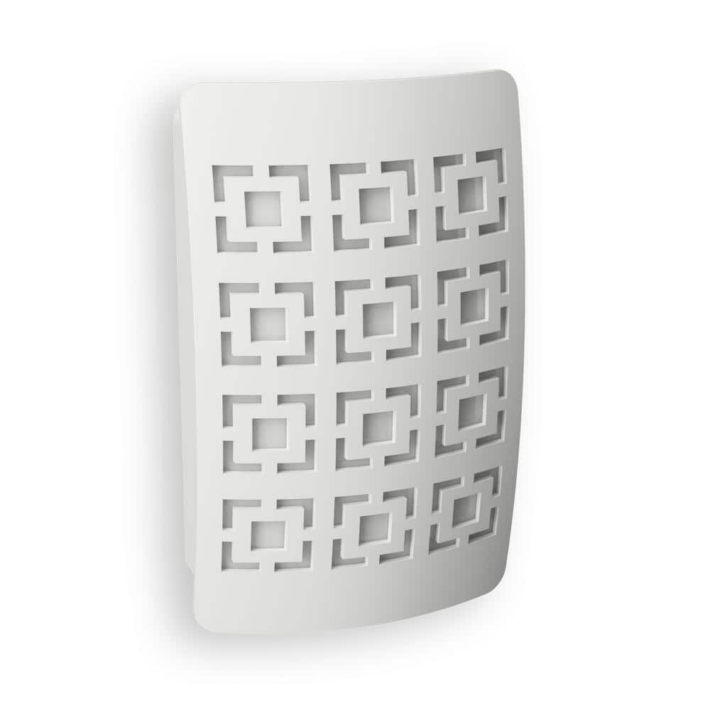 Westek White Geosquare Decoplug LED Night Light