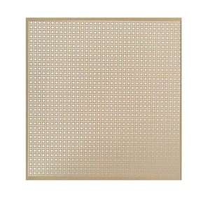 American Pro Decor 72 in. x 24 in. x 1/8 in. Unfinished Interlocking Circle  Decorative Perforated Paintable MDF Screening Panel Insert 5APD10624 - The  Home Depot