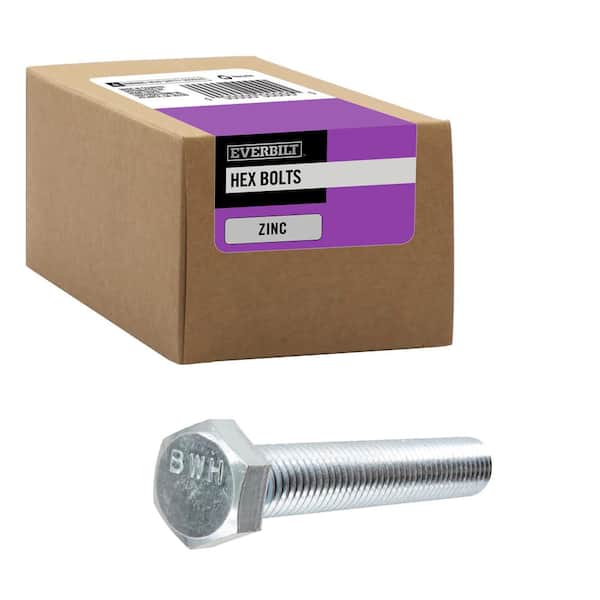 Everbilt 5/8 in.-11 x 4 in. Zinc Plated Hex Bolt