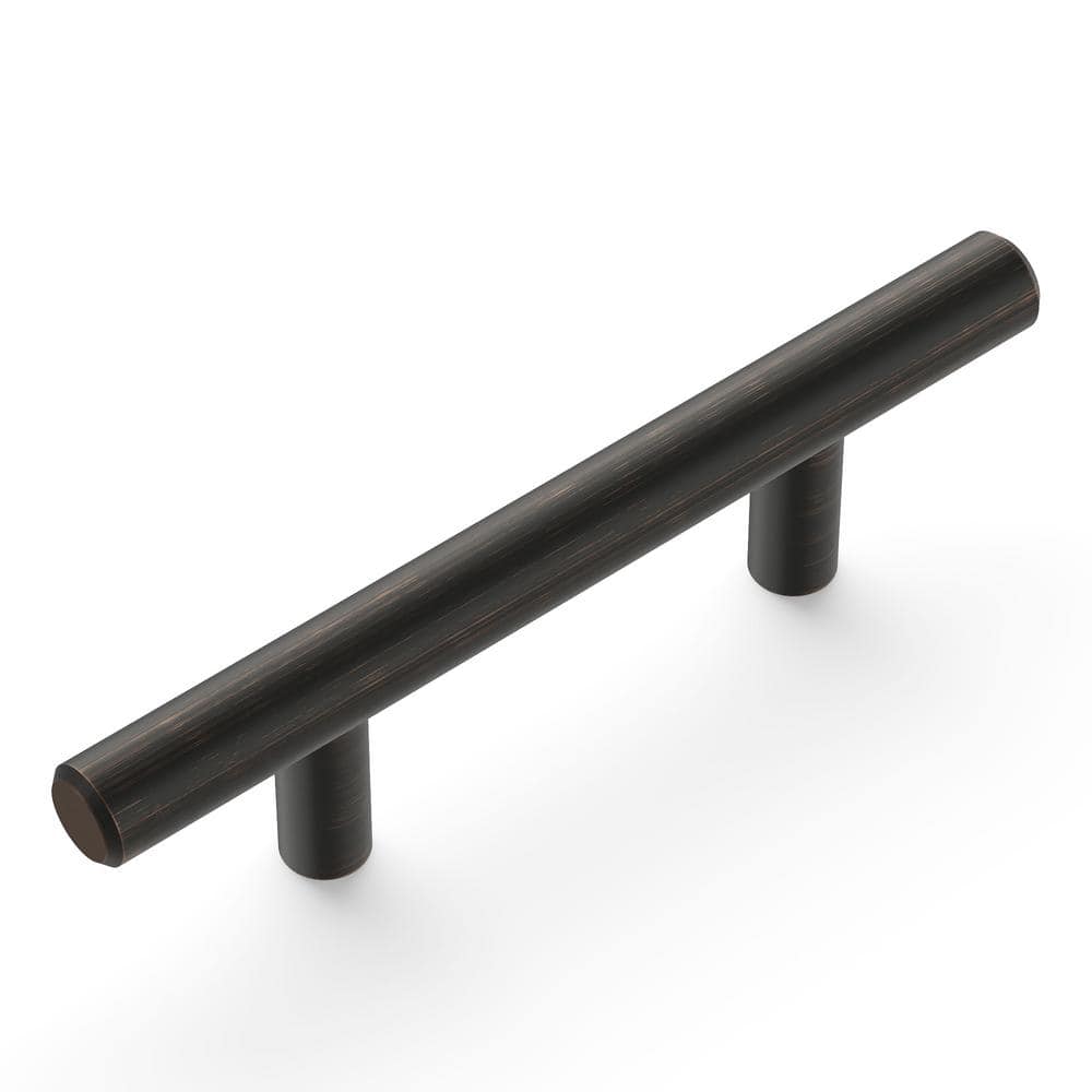 Vintage Bronze Modern Bar Pull Cabinet Handles with Mounting Hardware