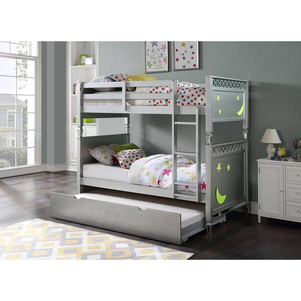 Twin caster store bed