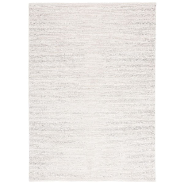 Northport 9 ft. x 12 ft. Ivory/Gray Distressed Abstract Area Rug