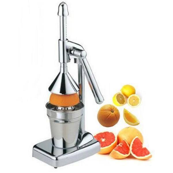 LavoHome Heavy Duty Commercial Manual Lever Press Steel Citrus Juicer