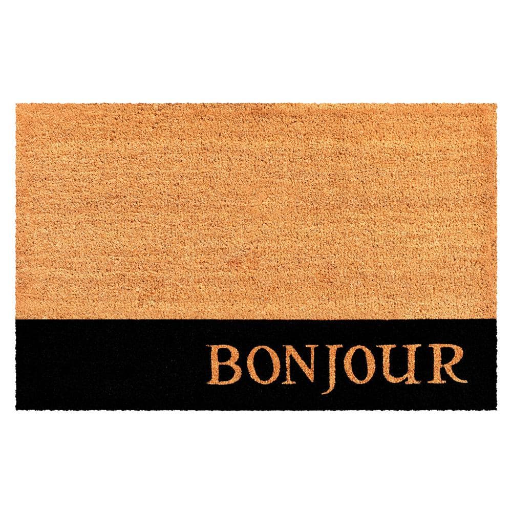 "Bonjour Black Stripe Doormat, 30"" x 48""" price history on PriceWatchPro