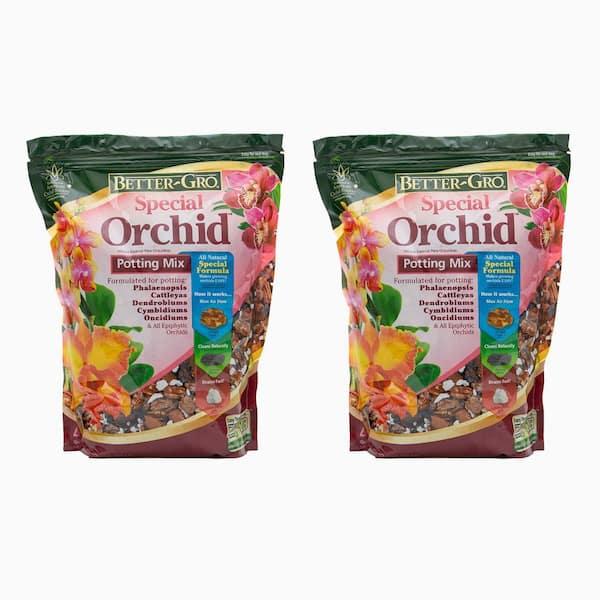 Better-Gro 8 Qt. Special Orchid Mix Twin Pack