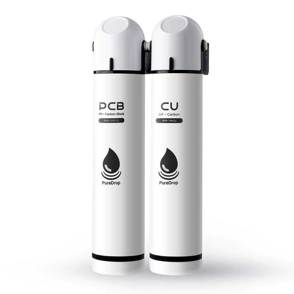 PureDrop PDR-16KUF2 0.01 μm Ultra Filtration Under Sink Water Filter ...