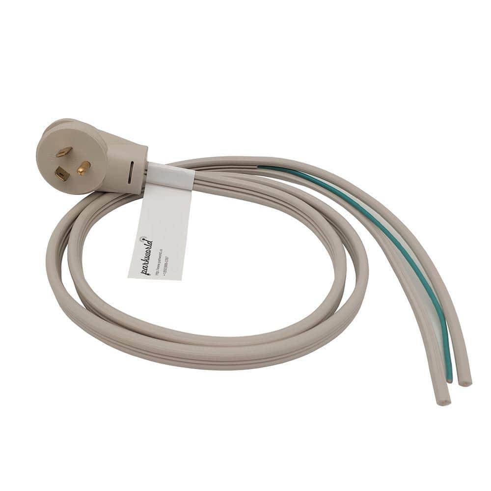 parkworld 5 ft. 12/3 3-Wire 20 Amp 277-Volt 3-Prong Plug NEMA 7