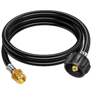 6 ft. Propane Hose Adapter 1 lb. to 20 lbs. with CGA600 Connection