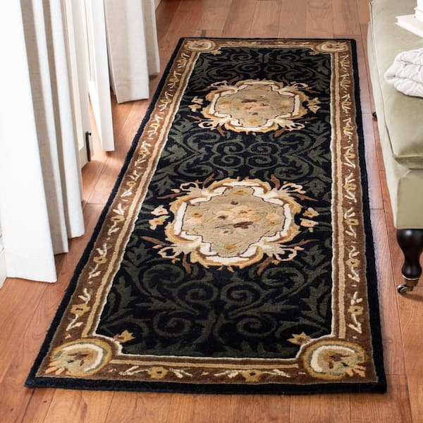 Empire Assorted 3 ft. x 8 ft. Border Medallion Runner Rug