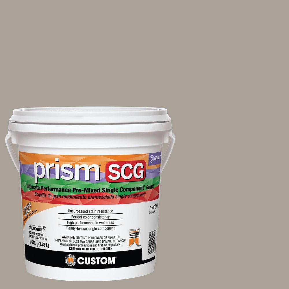 Prism SCG #543 Driftwood 1 Gal. Ultimate Performance Pre-Mixed Single Component Grout price history on PriceWatchPro