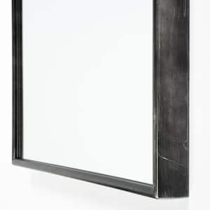 Oversized Arch Black Classic Mirror (70.0 in. H x 28.0 in. W)