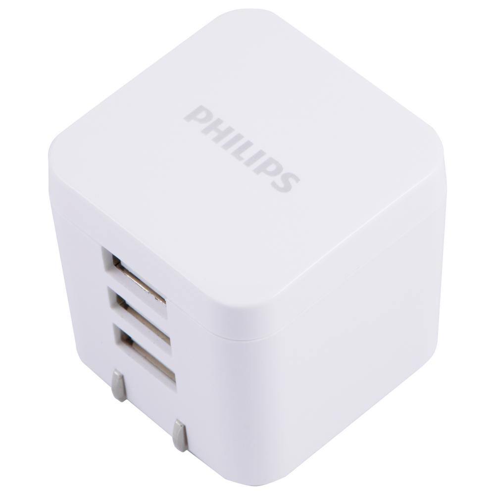thumbnail image 2 of Techlink ReCharge 5-Port USB Hub Wall Charger - White (Open Box - Like New) 2 of 5
