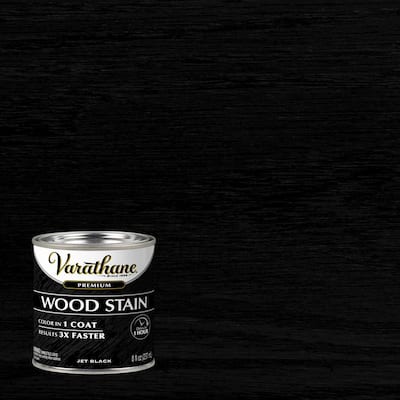 1 gal. Black Classic Interior Wood Stain (Case of 2)