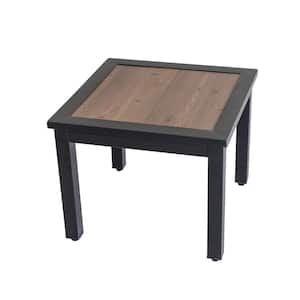 Square Metal Outdoor Side Table