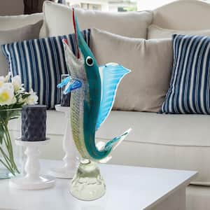 Marlin Handcrafted Art Glass Figurine